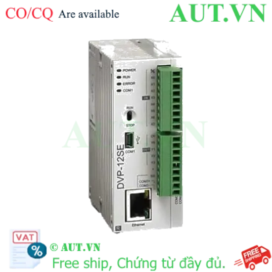 Ảnh của DVP12SE11T - Bộ lập trình PLC DELTA - 24VDC - 16KB