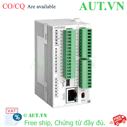 Ảnh của PLC mỏng hỗ trợ truyền thông ethernet DELTA DVP26SE11R 
