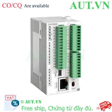 Ảnh của PLC mỏng hỗ trợ truyền thông ethernet DELTA DVP26SE11T 