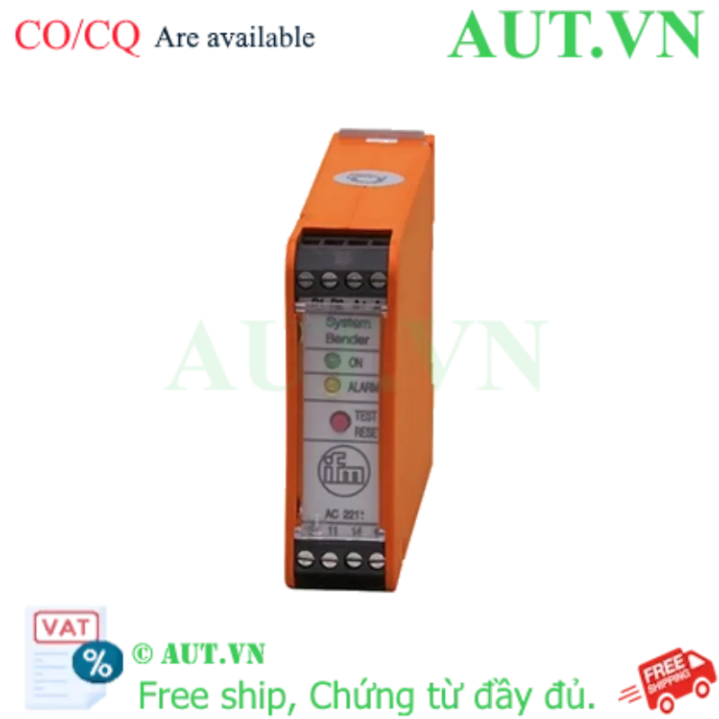 Ảnh của Mô đun theo dõi bảo vệ nối đất IFM AC2211