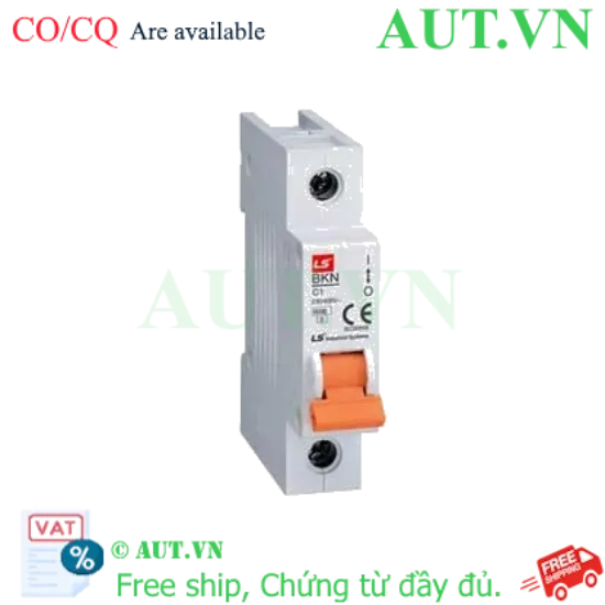 Ảnh của Aptomat LS BKN 1P C50A 6kA - MCB 1 Pha, Bảo Vệ Quá Tải & Ngắn Mạch