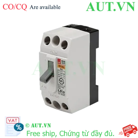 Ảnh của MCCB LS BS32c 10A - 10A, 2P, 1.5kA, 220VAC