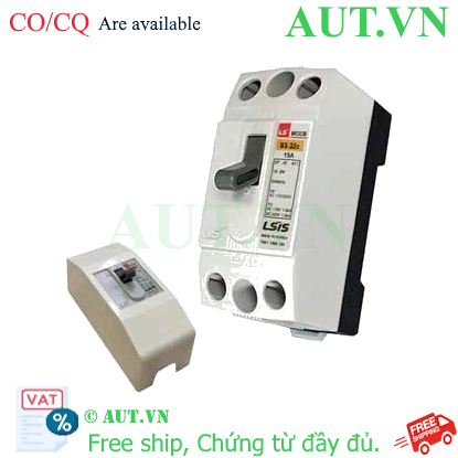 Ảnh của Aptomat khối (MCCB) BS32c 15A LS - 2P - 15A - 1.5kA