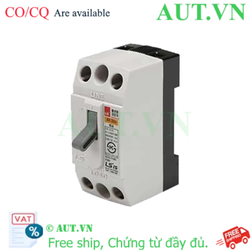 Ảnh của Aptomat khối (MCCB) LS BS32c w/c 6 2P 1.5kA