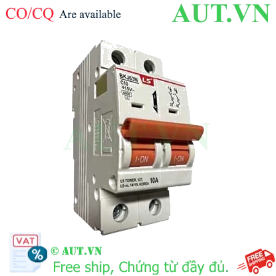 Ảnh của Aptomat cài LS BKJ63N 2P C10A 6kA