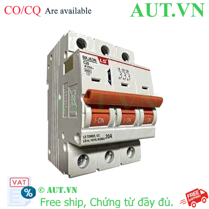 Ảnh của Aptomat cài LS BKJ63N 3P C20A 6kA