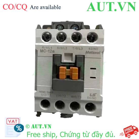 Ảnh của Công tắc tơ 3 pha LS MC-12a 24VAC 12A 5.5kW 1NO