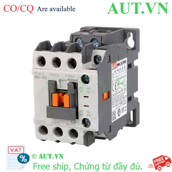 Ảnh của Công tắc tơ 3 pha LS MC-9b 110VAC 9A 4kW 1NO+1NC