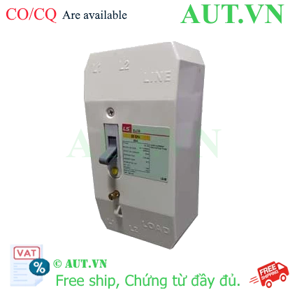 Ảnh của Aptomat khối chống giật 2 cực LS 32GRc 20A 15mA .