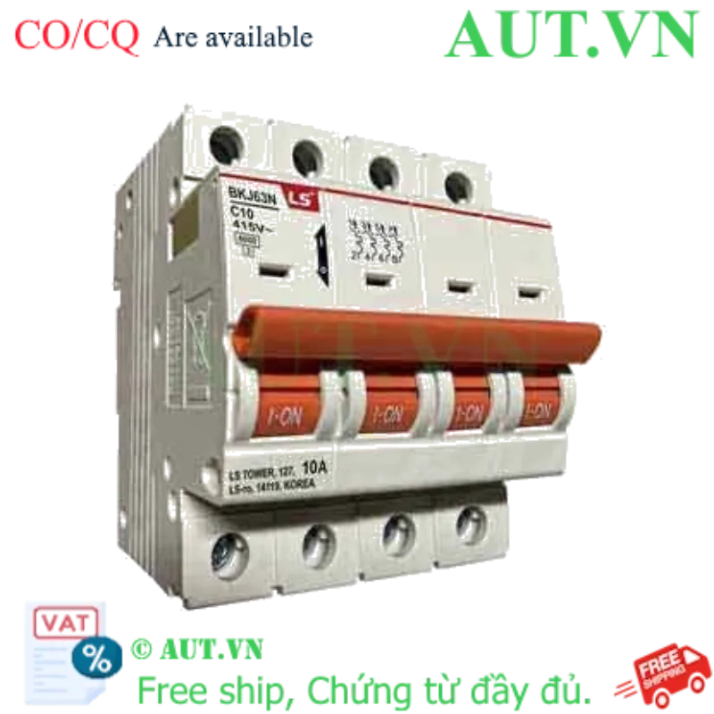 Ảnh của Aptomat cài LS BKJ63N 4P C10A 6kA