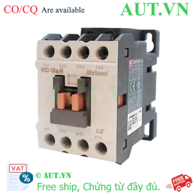 Ảnh của Công tắc tơ 4 cực (4NO) LS MC-12a/4 48VAC 12A 5.5kW