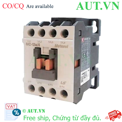 Ảnh của Công tắc tơ 4 cực (4NO) LS MC-12a/4 36VAC 12A 5.5kW