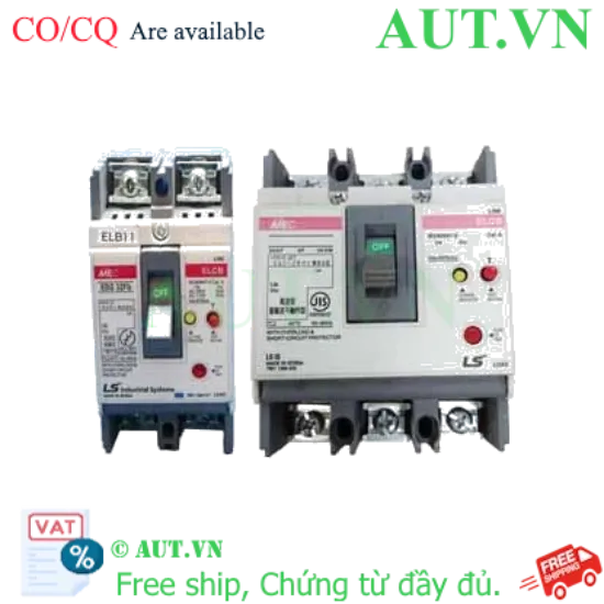 Ảnh của Aptomat chống giật (ELCB) LS EBS32Fb 5A 100mA