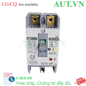 Ảnh của Aptomat khối chống giật 2 cực LS EBS52Fb 50A 30mA .
