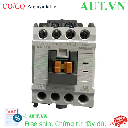 Ảnh của Công tắc tơ 3 pha LS MC-12a 125VDC 12A 5.5kW 1NO