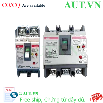 Ảnh của Aptomat khối chống giật 2 cực LS EBS52Fb 100A 30mA .