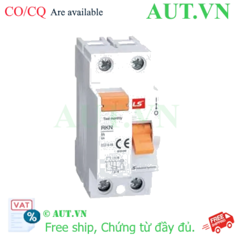 Ảnh của Aptomat chống giật (RCCB) LS RKN 1P+N 40A 30mA .