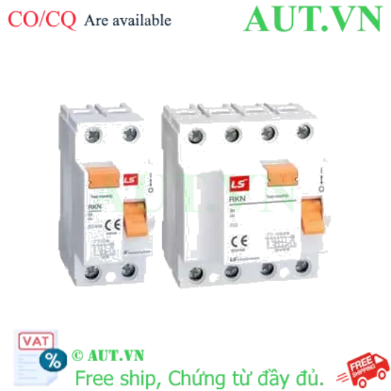 Ảnh của Aptomat chống giật (RCCB) RKN 1P+N 25A 30mA LS - 240VAC