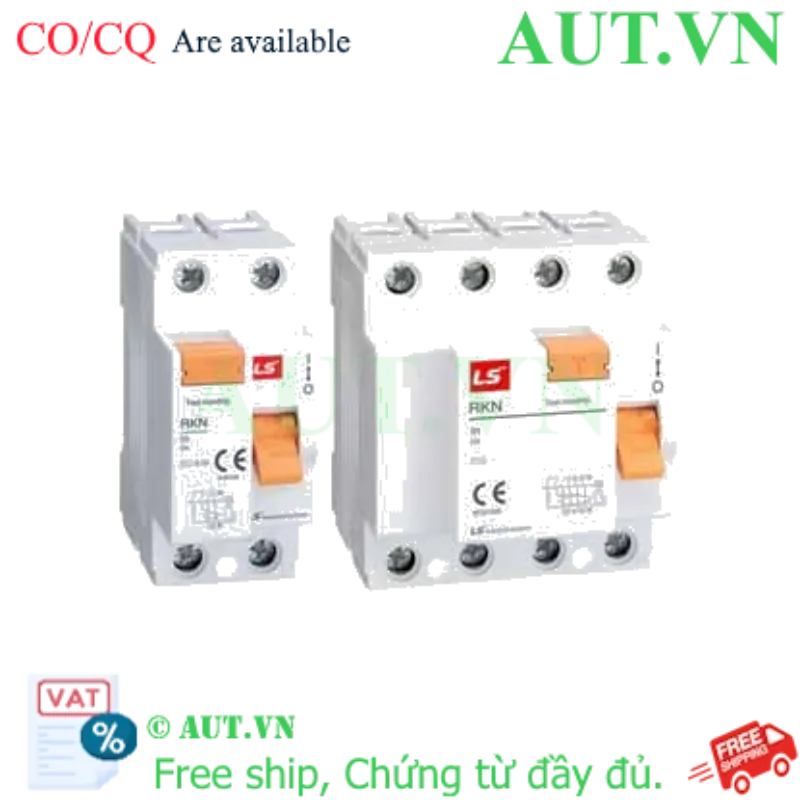 Ảnh của Aptomat chống giật (RCCB) RKN 1P+N 25A 30mA LS - 240VAC