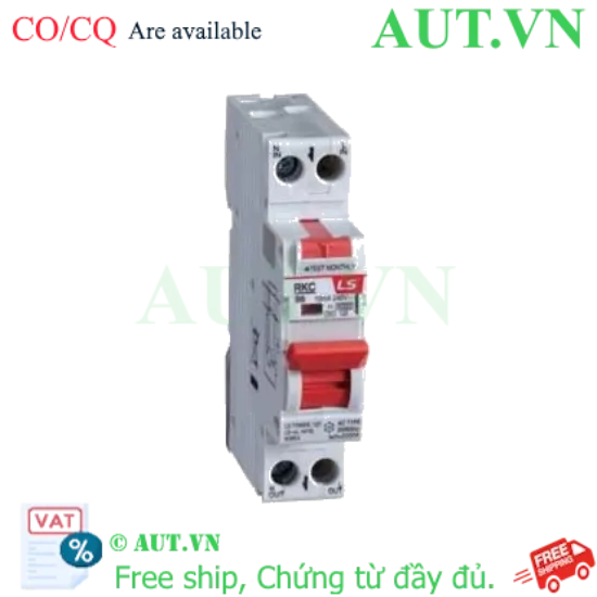 Ảnh của Aptomat chống giật, quá tải (RCBO) LS RKC 1P+N C16A 30mA 6kA 6kA