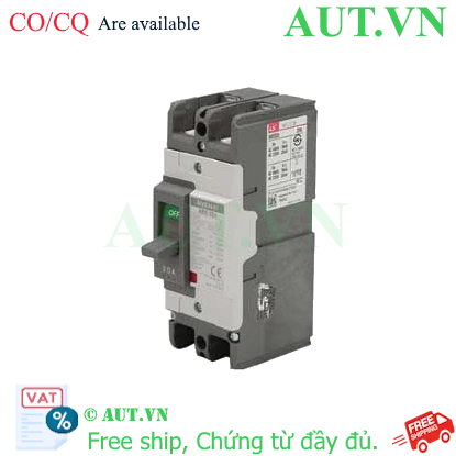 Ảnh của MCCB LS ABS52C 50A - 2P, 50A, 35kA, 500VDC, 690VAC