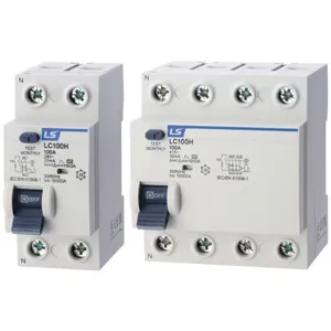 Ảnh của Aptomat chống giật dòng ngắn mạch 10kA LS LC100H 1P+N 40A 30mA AC-TYPE 