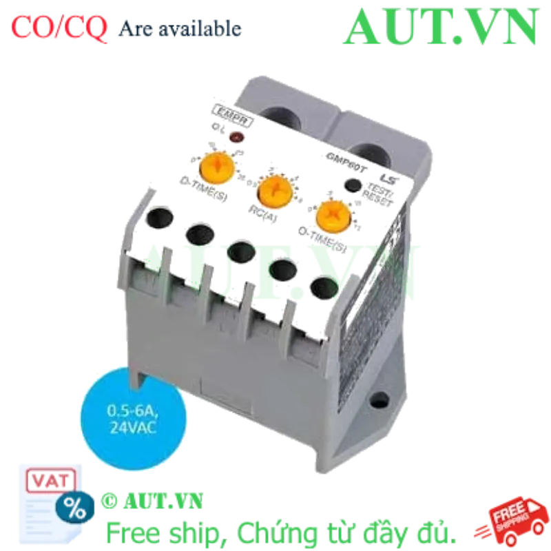 Ảnh của Rơ le bảo vệ quá dòng LS GMP60-T 1c(R) 06A 24V 