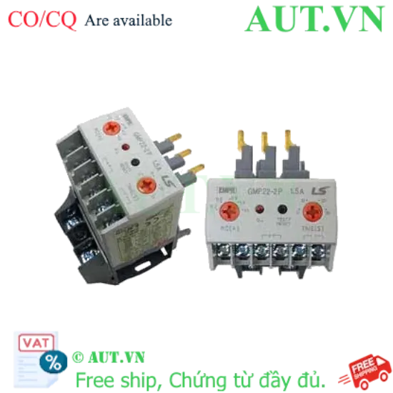 Ảnh của Rơ le bảo vệ quá dòng LS GMP22-2P 0.3-1.5A - Chống Mất Pha, Kẹt Động Cơ, Chính Hãng AUT VN
