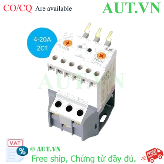 Ảnh của Rơ le bảo vệ dòng LS GMP40-2P (4-20A) - EOCR Chống Quá Dòng, Mất Pha | AUT VN