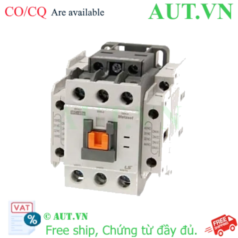 Ảnh của Công tắc tơ 3 pha LS MC-40a 36VAC 40A 18.5kW 2NO+2NC