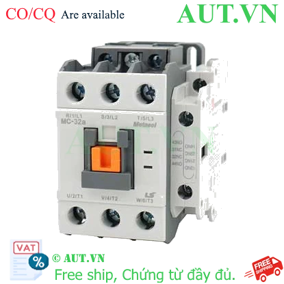 Ảnh của Công tắc tơ 3 pha LS MC-32a 125VDC 32A 15kW 1NO+1NC