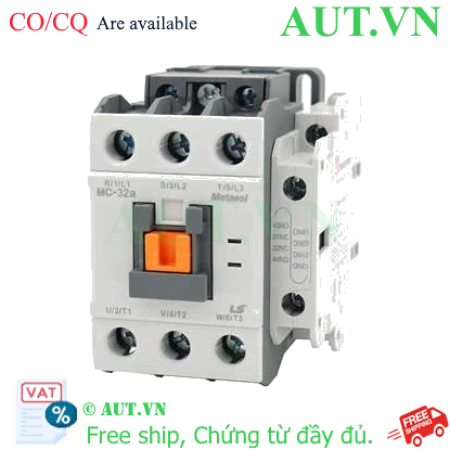 Ảnh của Công tắc tơ 3 pha LS MC-32a 125VDC 32A 15kW 1NO+1NC