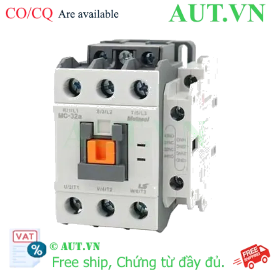 Ảnh của Công tắc tơ 3 pha LS MC-32a 36VDC 32A 15kW 1NO+1NC