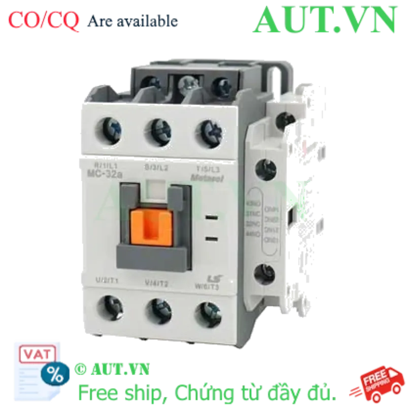 Ảnh của Công tắc tơ 3 pha LS MC-32a 36VDC 32A 15kW 1NO+1NC