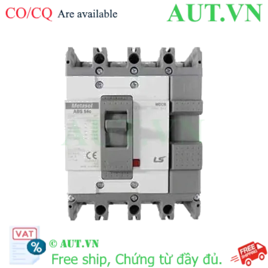 Ảnh của Át khối LS ABS54c 30A - 4P, 30A, 22kA, 500VDC, 690VAC
