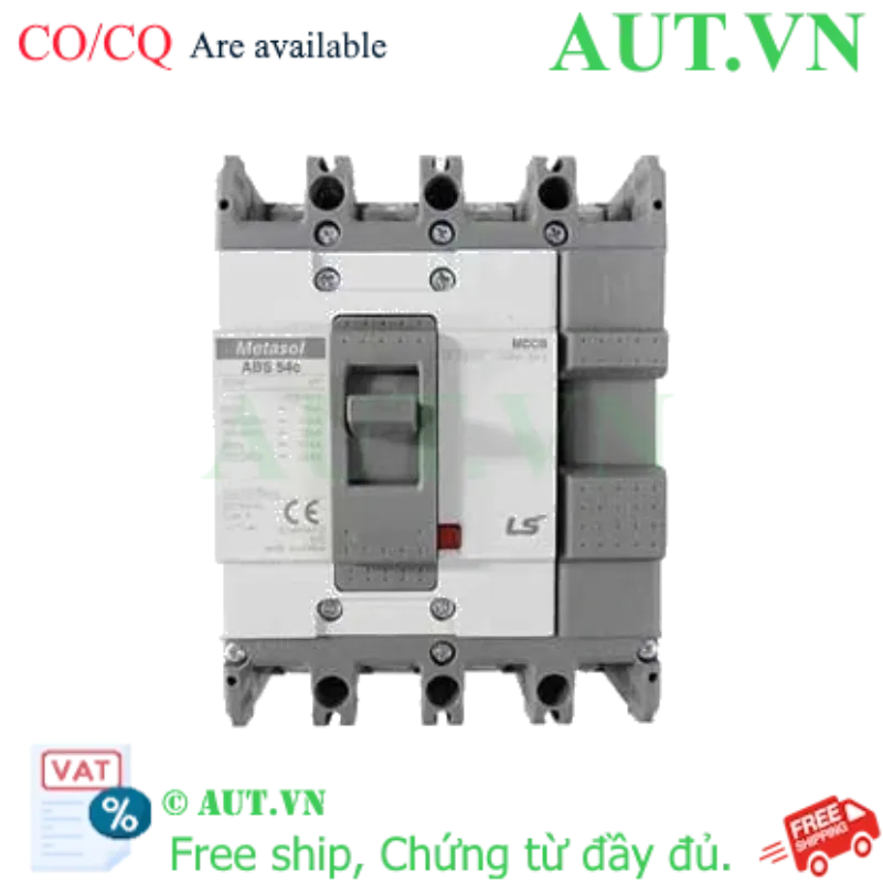 Ảnh của Át khối LS ABS54c 30A - 4P, 30A, 22kA, 500VDC, 690VAC