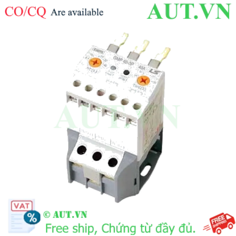 Ảnh của Rơ le bảo vệ động cơ LS GMP40-3P (8-40A) - Chống mất pha, quá dòng & kẹt rotor | AUT VN