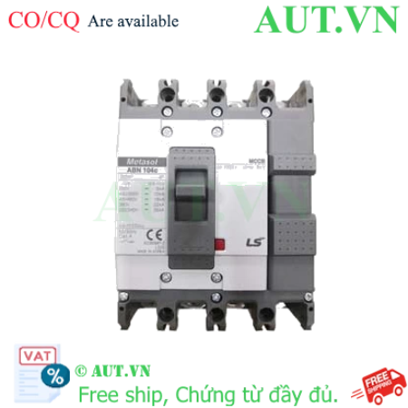 Ảnh của Aptomat khối (MCCB) LS ABN104c 20A 4P 22kA