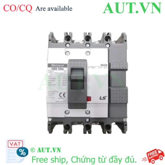 Ảnh của Aptomat khối (MCCB) LS ABN104c 15A 4P 22kA