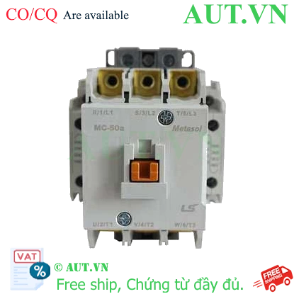 Ảnh của Công tắc tơ 3 pha LS MC-50a 24VAC 50A 22kW 2NO+2NC
