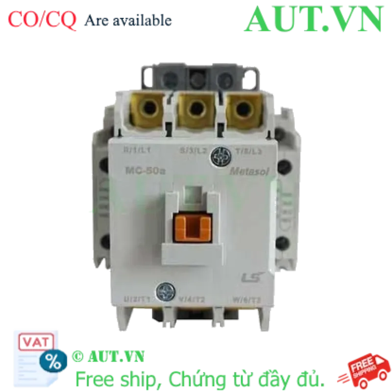 Ảnh của Công tắc tơ 3 pha LS MC-50a 36VAC 50A 22kW 2NO+2NC