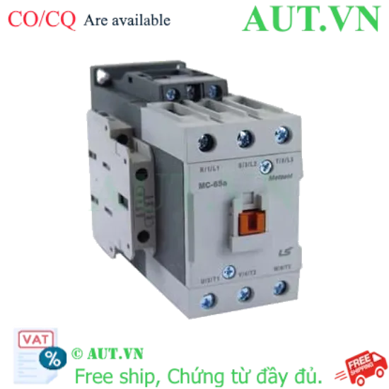 Ảnh của Công tắc tơ 3 pha LS MC-65a 48VAC 65A 30kW 2NO+2NC