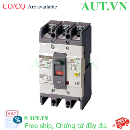 Ảnh của Aptomat chống giật 3 pha LS EBN53c 15A 100/300/500mA .