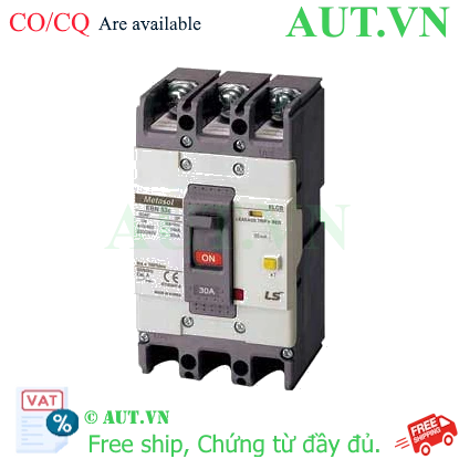 Ảnh của Aptomat chống giật 3 pha LS EBN53c 30A 15mA .
