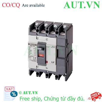 Ảnh của Aptomat khối (MCCB) LS ABS104c 15A 4P 42kA