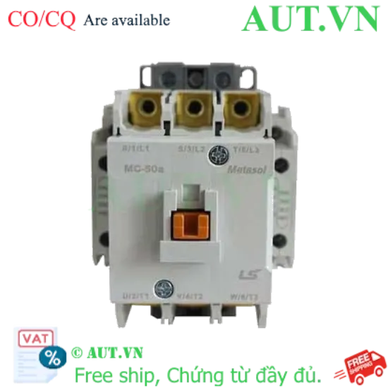 Ảnh của Công tắc tơ 3 pha LS MC-50a 36VDC 50A 22kW 1NO+1NC