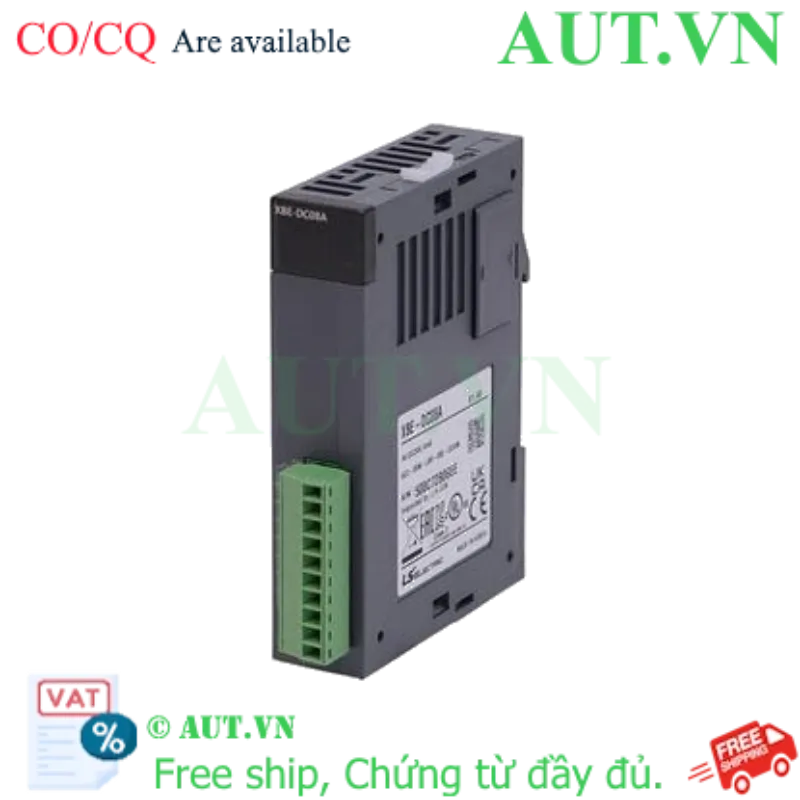 Ảnh của XBE-DC08A LS, 24VDC, DIN Rail (Track) mounting, mới