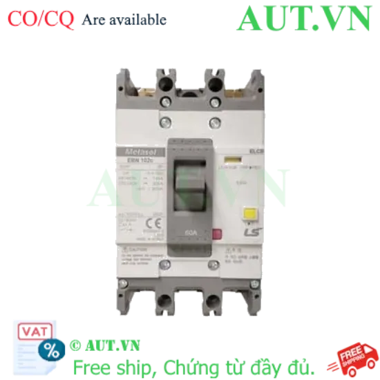 Ảnh của Aptomat chống giật 2 cực LS EBN102c 60A 30mA .