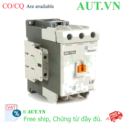 Ảnh của Công tắc tơ 3 pha LS MC-75a 24VAC 75A 37kW 2NO+2NC