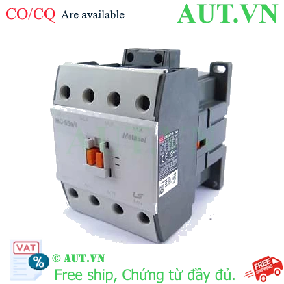 Ảnh của Công tắc tơ 4 cực (4NO) LS MC-65a/4 220VAC 65A 30kW